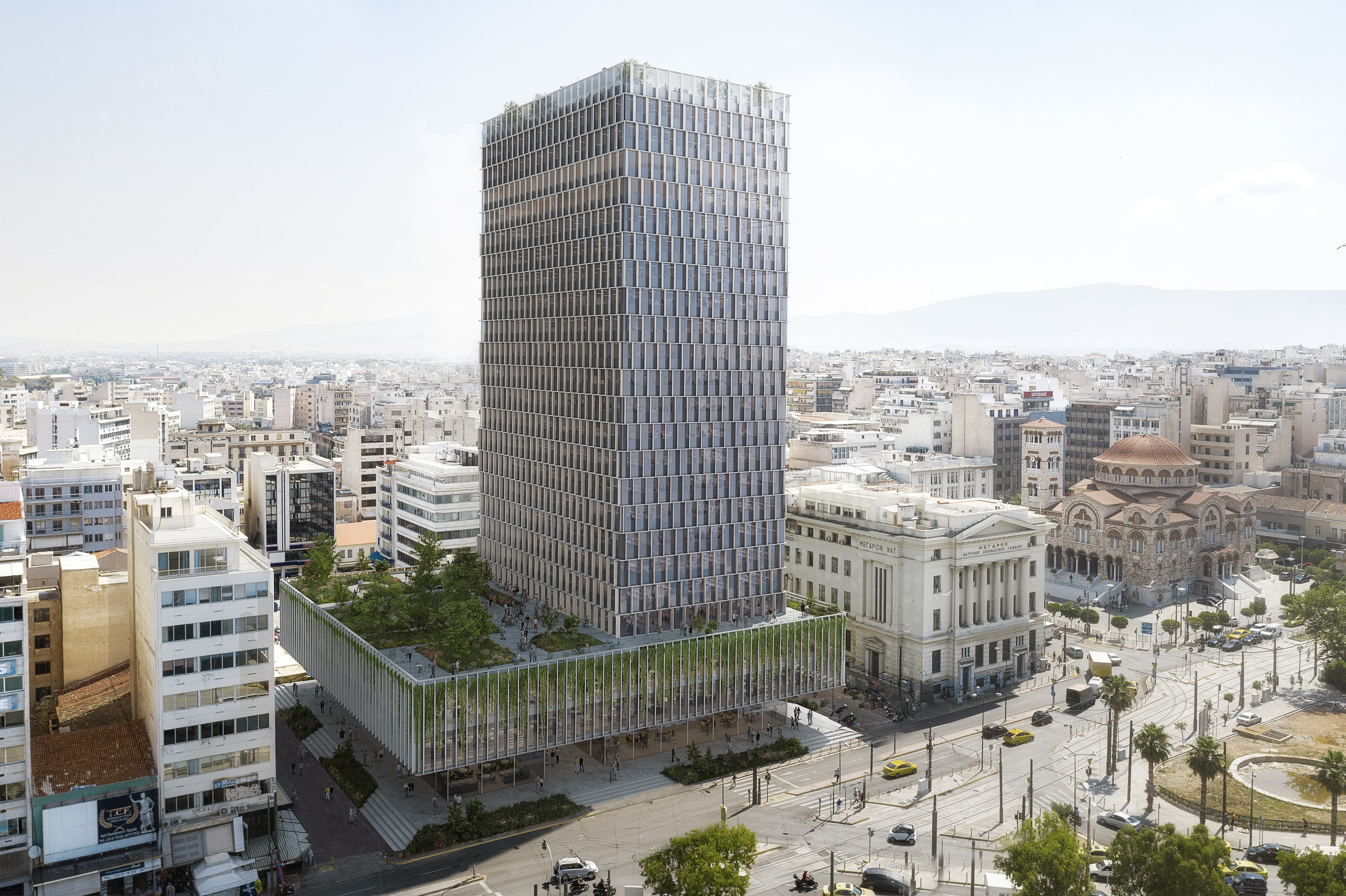 Pireaus Tower, Athens Cr Dimand