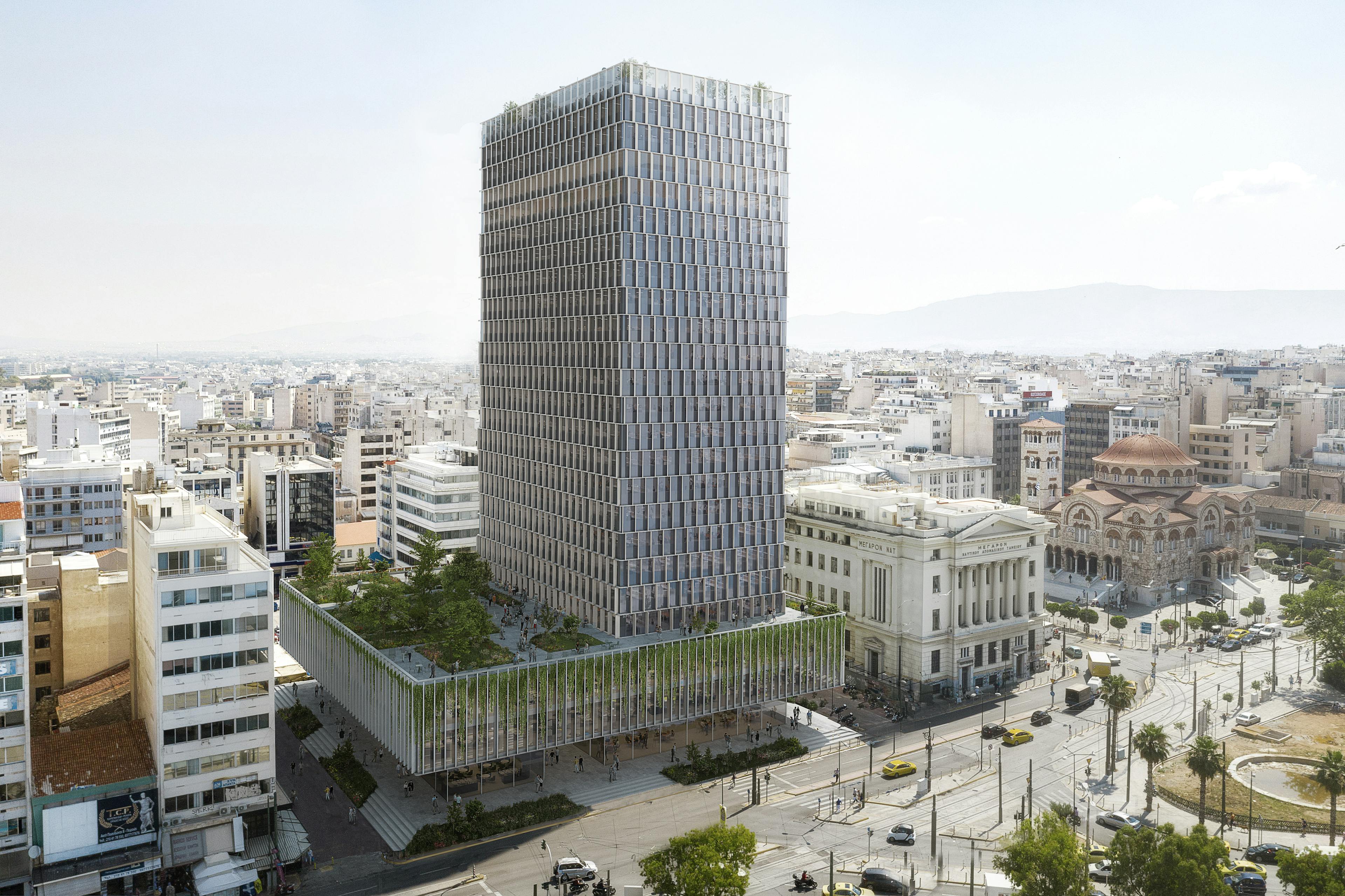 Pireaus Tower, Athens Cr Dimand